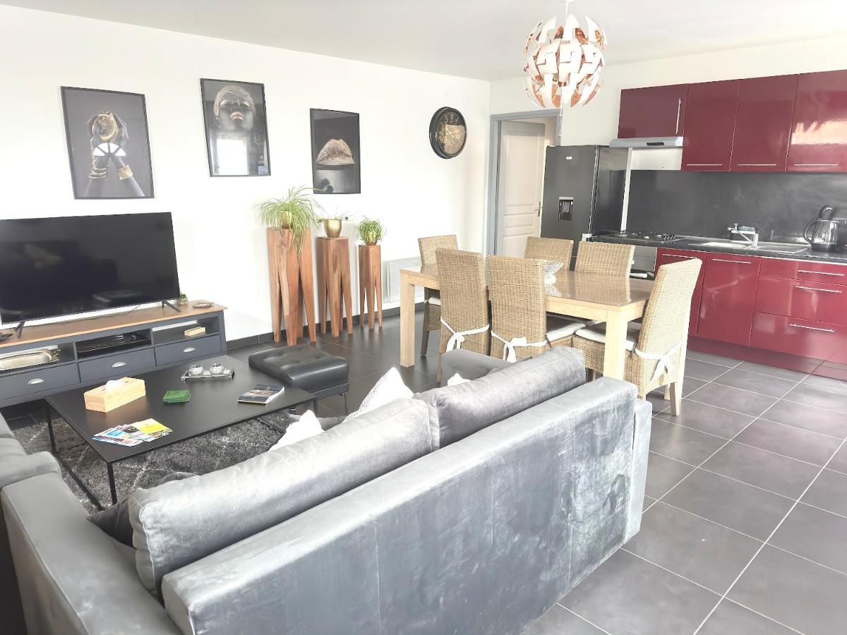 Maison Cosy A Andres + Parking Экстерьер фото